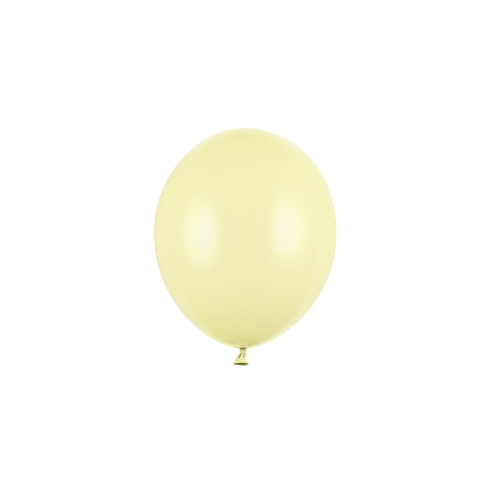 10 Ballon Strong 30 cm - Pastel jaune clair