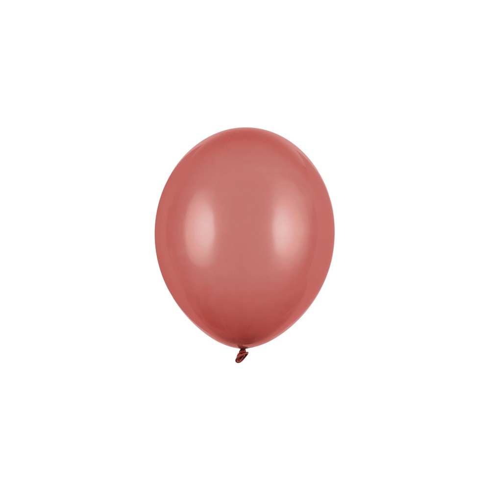 100 Ballons Strong 30 cm - Bourgogne Pastel