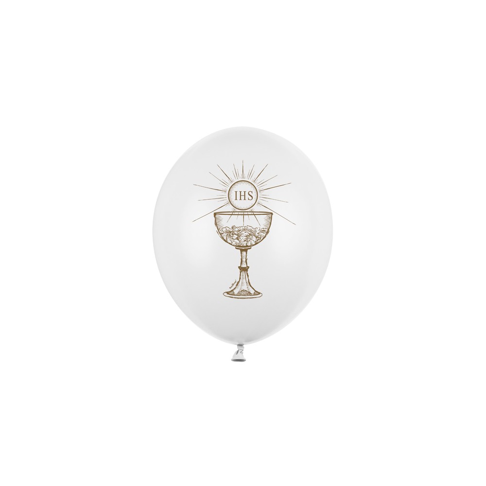 50 Ballons 30 cm - IHs - Pastel Blanc pur