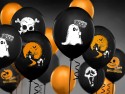 6 Ballons 30 cm - Fantà´me - Noir Paste