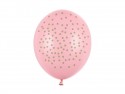 50 Ballons 30 cm - Pois - rose pastel