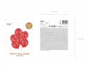 6 Ballons 30 cm - Pois - Rouge coquelicot pastel