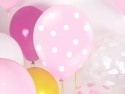 50 Ballons 30 cm - Pois - Bébé rose pastel