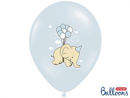 50 Ballons 30 cm - Elephant...
