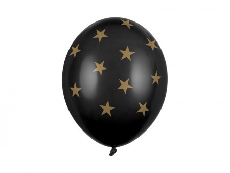 6 Ballons 30 cm - étoiles -...