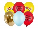 6 Ballons 30 cm - Happy Birthday