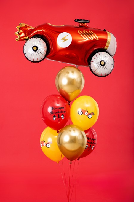 6 Ballons 30 cm - Happy...