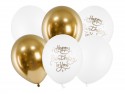 6 Ballons 30 cm - Happy Birthday To You