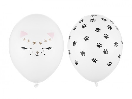 50 Ballons 30 cm - chat -...