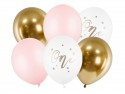 6 Ballons 30 cm - Un - pastel - rose pâle