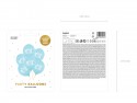 6 Ballons 30 cm - Mom to Be - Light Blue