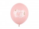 6 Ballons 30 cm - Mom to Be - Pastel Pale Pink