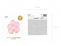 6 Ballons 30 cm - Mom to Be - Pastel Pale Pink