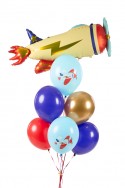 6 Ballons 30 cm - Avion