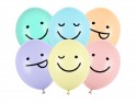 50 Ballons Strong 30 cm - visages souriants
