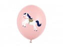 50 Ballons Strong 30 cm - - cheval - Rose pâle pastel