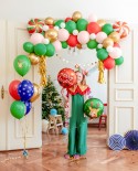 6 Ballons 30 cm Merry Christmas - mix