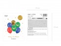 6 Ballons 30 cm Merry Christmas - mix
