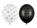 50 Ballons 30 cm - Happy New Year - mix