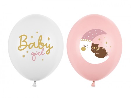 50 Ballons 30 cm - Bébé fille