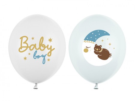 50 Ballons 30 cm - Bébé garçon