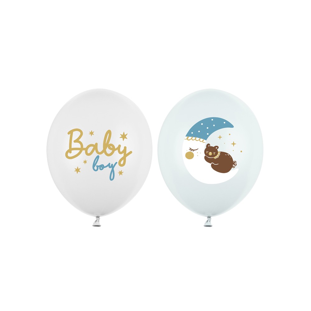 50 Ballons 30 cm - Bébé garçon