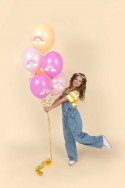 6 Ballons 30 cm - arc -en -ciel