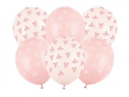 6 Ballons 30 cm - Nœuds