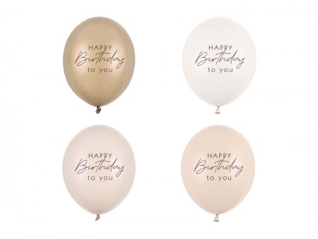 50 Ballons 30 cm - Happy...