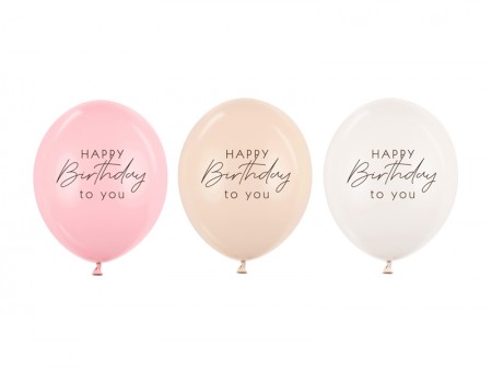 50 Ballons 30 cm - Happy...