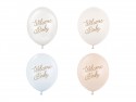 50 Ballons 30 cm - Welcome Baby - mix bleu