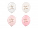 50 Ballons 30 cm - Welcome Baby - mix rose