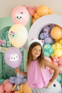 6 ballons pastel "Gabby et la maison magique" - 30 cm