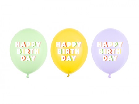 50 Ballons 30 cm - Happy...