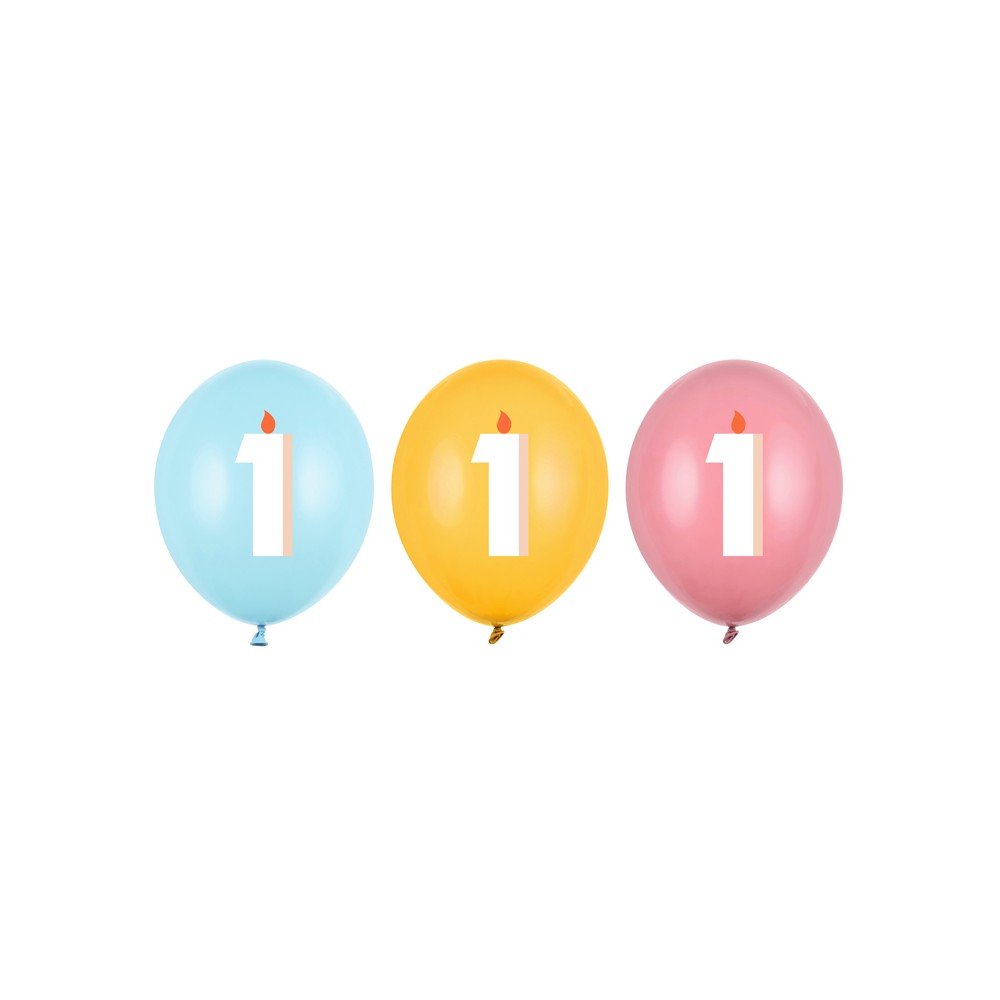 50 Ballons 30 cm - 1 - mix