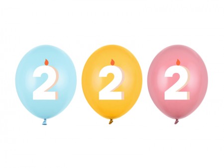 50 Ballons 30 cm - 2 - mix