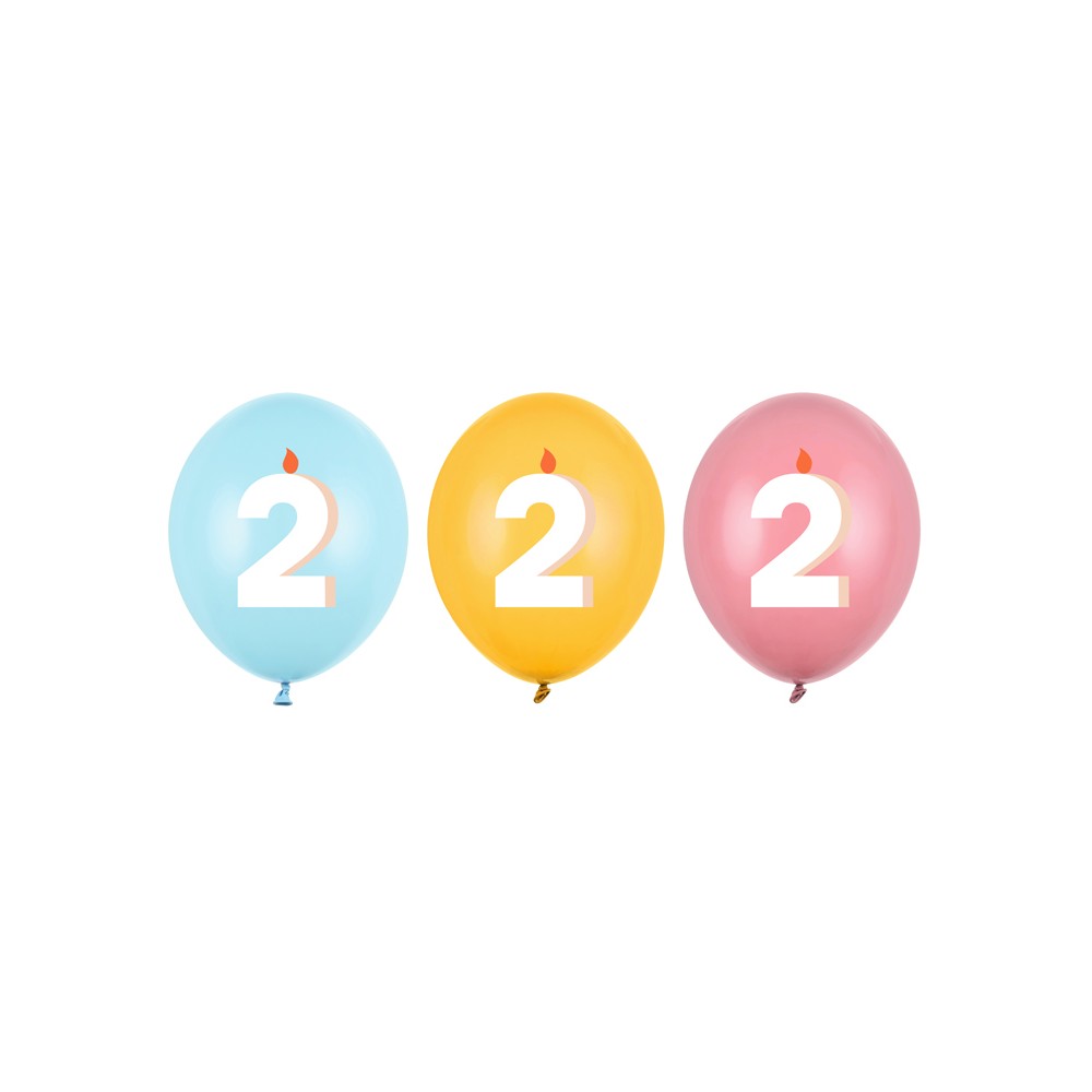50 Ballons 30 cm - 2 - mix