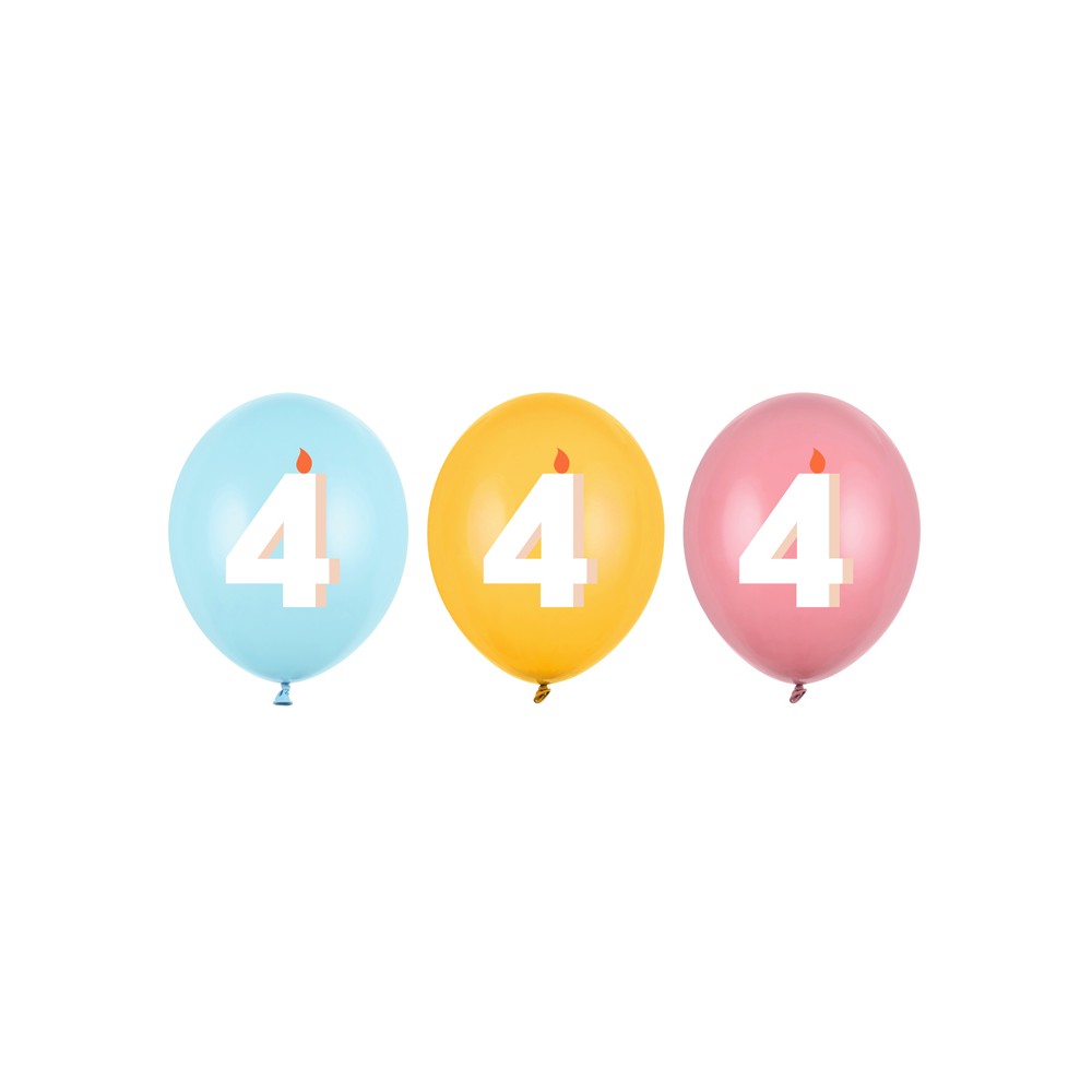 50 Ballons 30 cm - 4 - mix