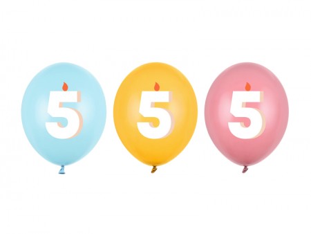 50 Ballons 30 cm - 5 - mix