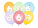 6 Ballons 30 cm - 6 - mix