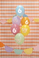 6 Ballons 30 cm - 6 - mix