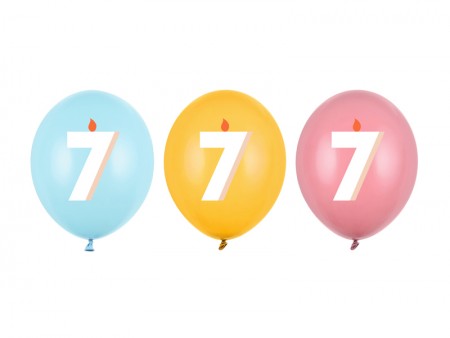 50 Ballons 30 cm - 7 - mix