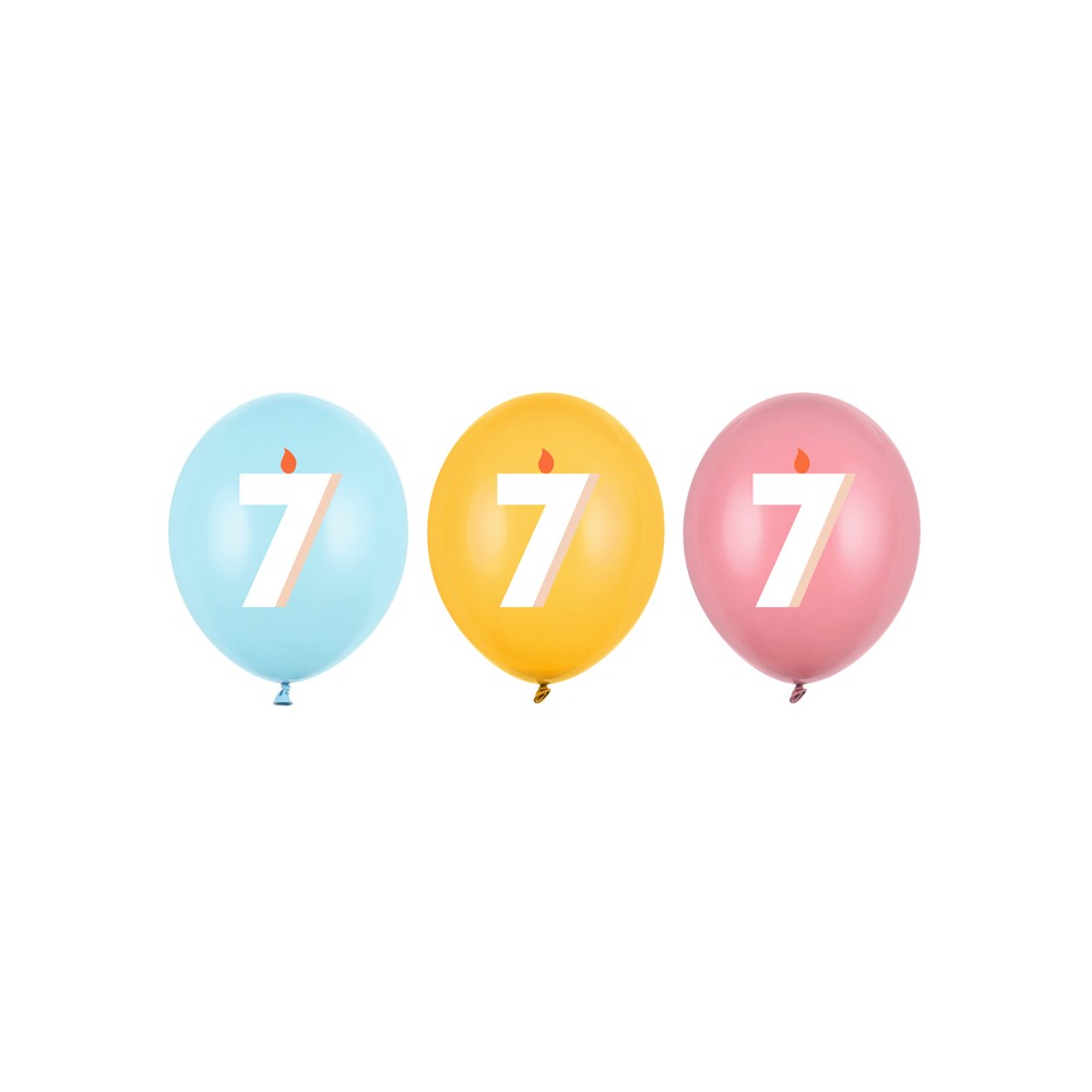 50 Ballons 30 cm - 7 - mix