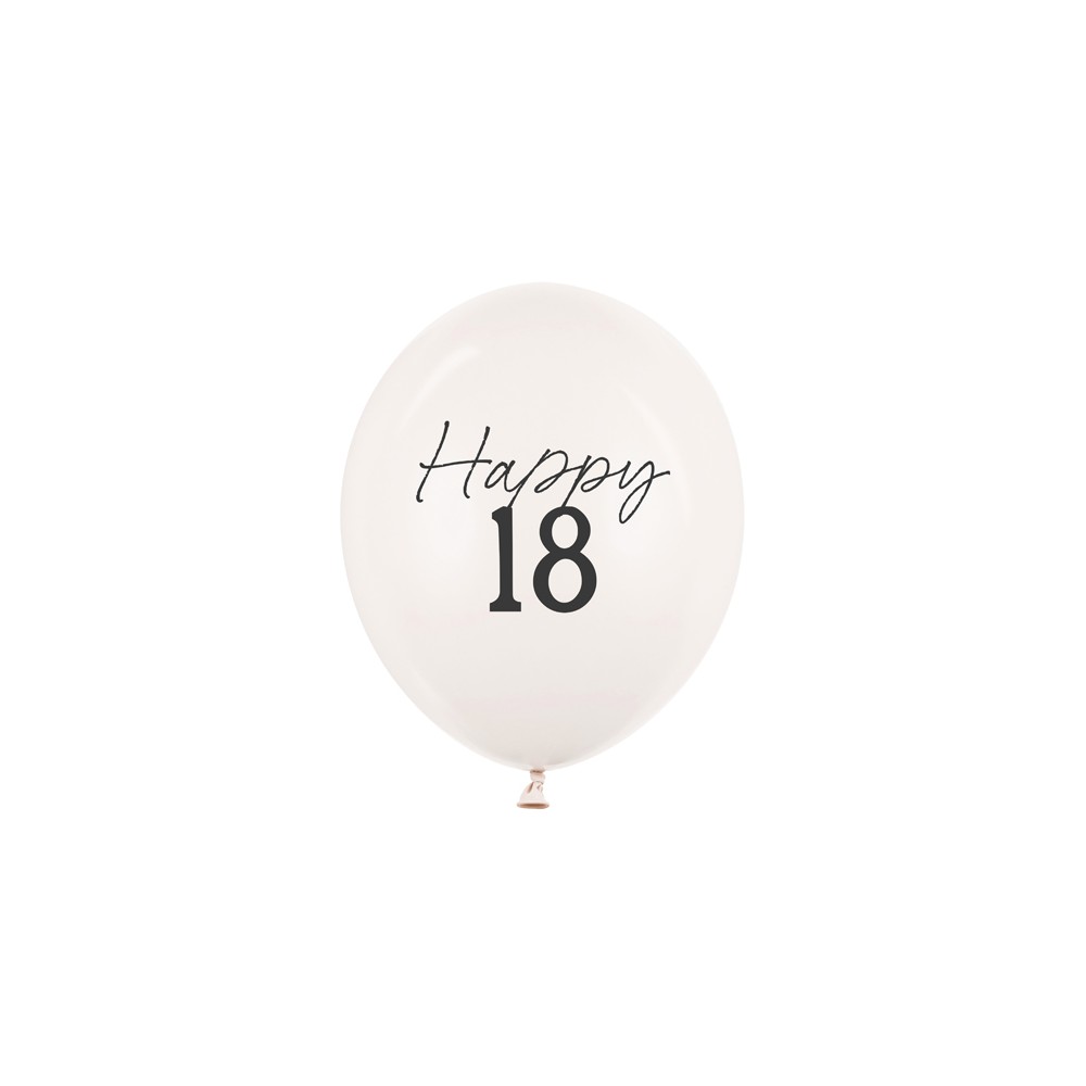 50 Ballons 30 cm - 18 - Pastel Off -white