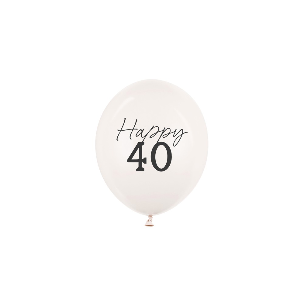 50 Ballons 30 cm - 40 - Pastel Off -white