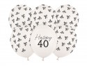 6 Ballons 30 cm - 40 - Pastel Off -white