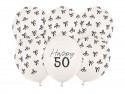 6 Ballons 30 cm - 50 - Pastel Off -white