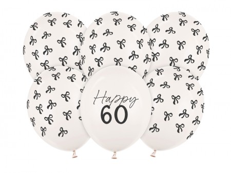 6 Ballons 30 cm - 60 -...