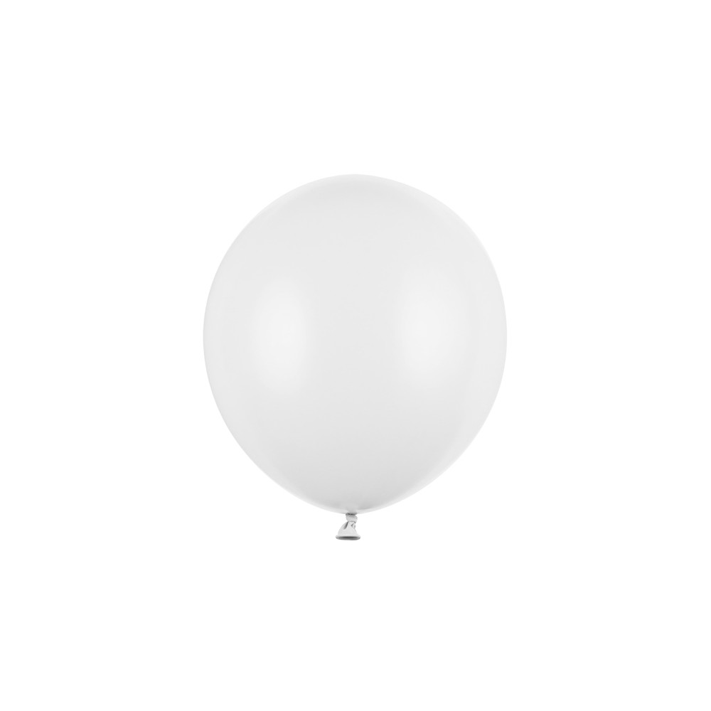 25 Ballons Strong 43 cm - Pastel Pure White
