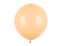 25 ballons en latex – Pêche claire – 43 cm